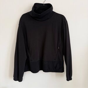 Athleta Black Funnelneck Sweater